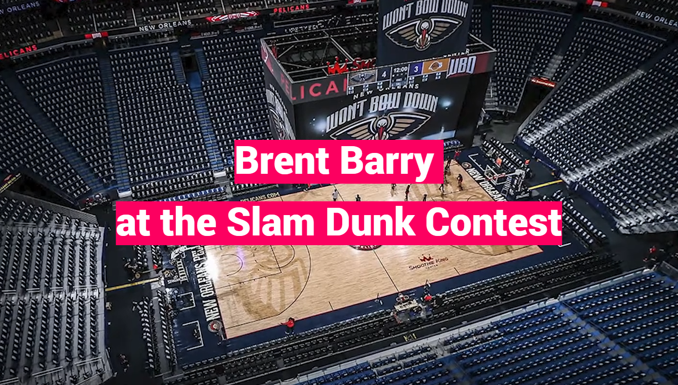 Brent Barry at the Slam Dunk Contest