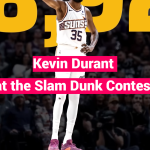 Kevin Durant at the Slam Dunk Contest