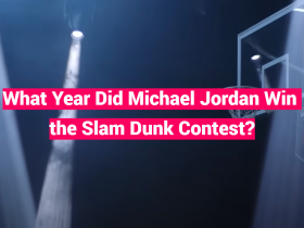 What Year Did Michael Jordan Win the Slam Dunk Contest?